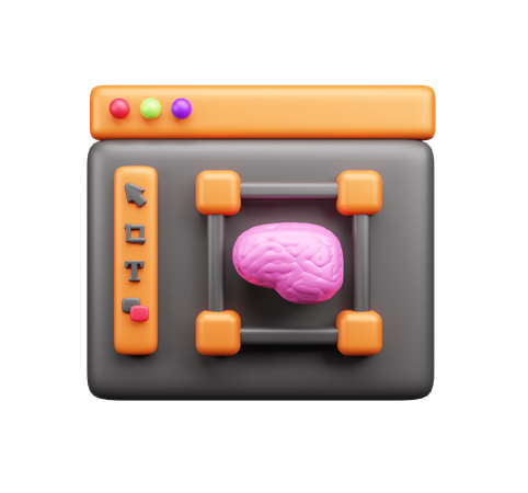 Design Selection  3D Icon