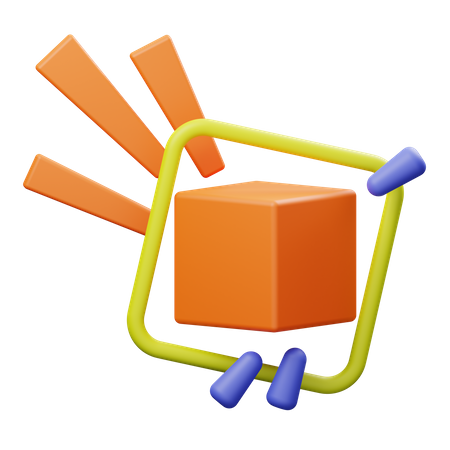 Design shape 3D Icon