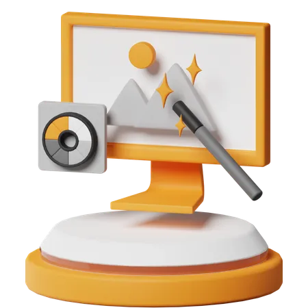Design Software  3D Icon