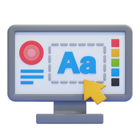 Design Software  3D Icon