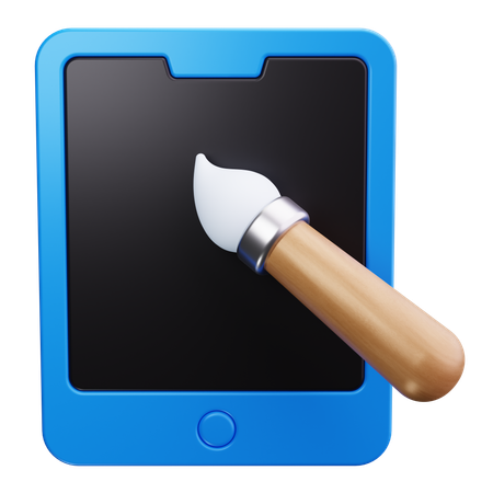 Design Tablet  3D Icon