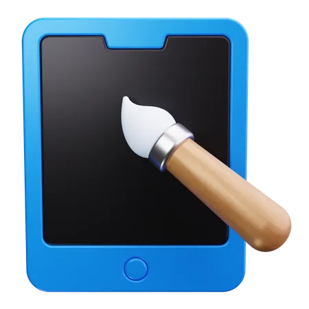 Design Tablet  3D Icon