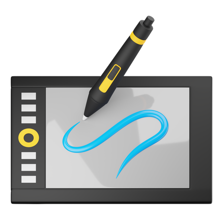 Design Tablet  3D Icon