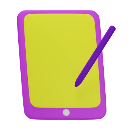 Design Tablet  3D Icon