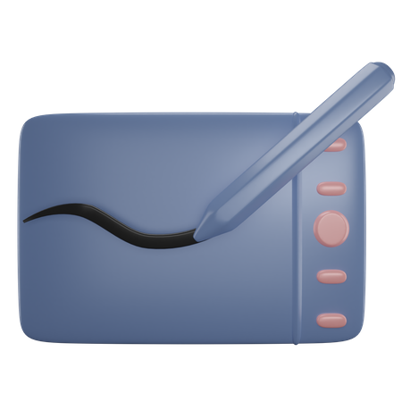 Design Tablet 3D Icon