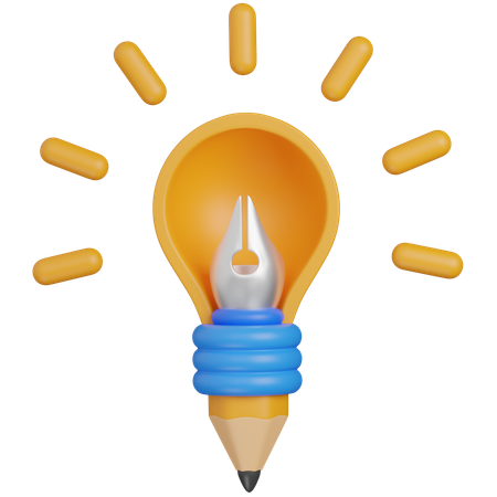 Pensamento de design  3D Icon