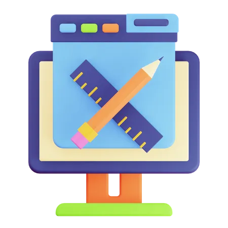 Design Tool  3D Icon