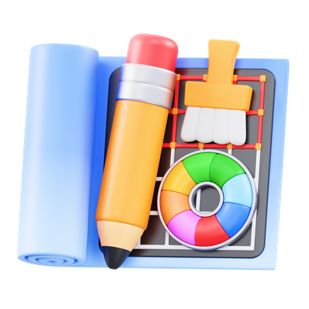 Design Tools  3D Icon