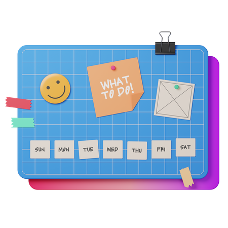 Design Wall Grid  3D Icon