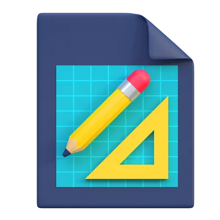 Entwurfswerkzeug  3D Icon