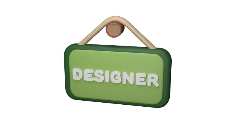 DESIGNER  3D Icon