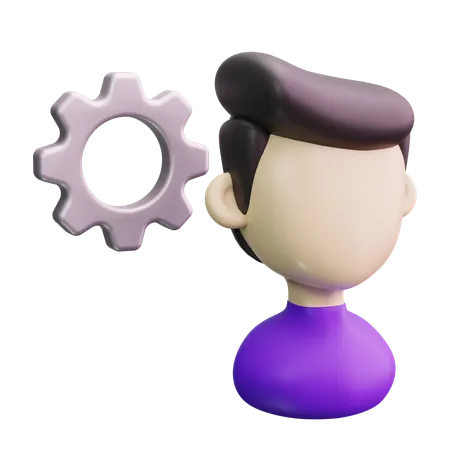 Designer  3D Icon