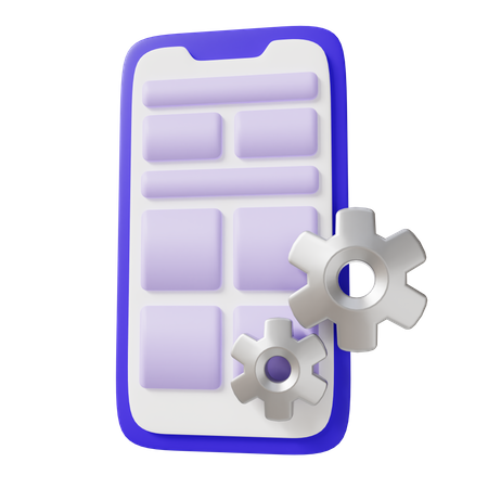 Designer de interface do usuário  3D Icon