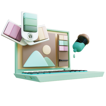 Designing  3D Icon