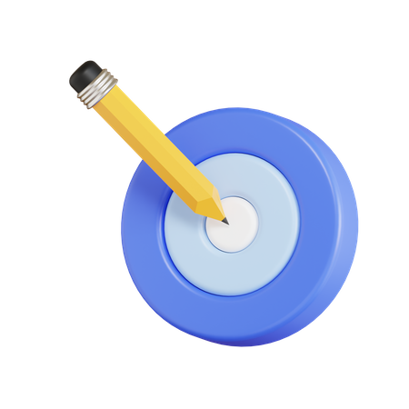 Designing Goal  3D Icon