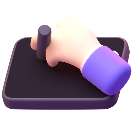 Designing In Tablet  3D Icon