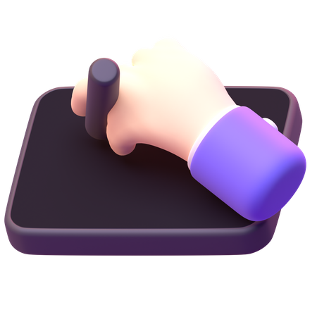 Designing In Tablet  3D Icon