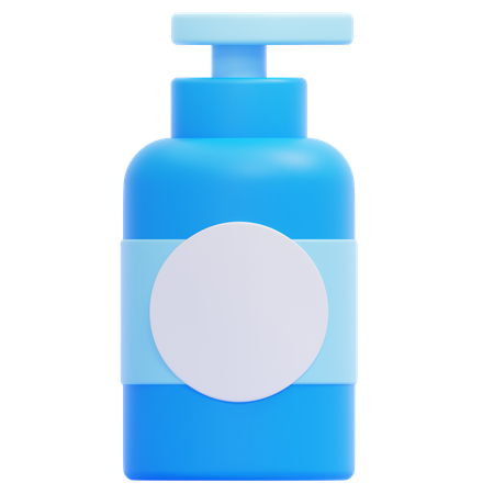 Gel hydroalcoolique  3D Icon