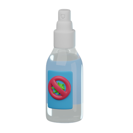 Gel hydroalcoolique  3D Icon