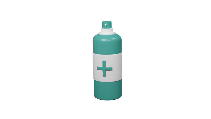 Gel hydroalcoolique  3D Icon