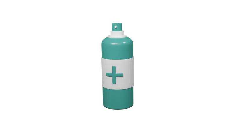 Gel hydroalcoolique  3D Icon