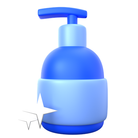 Gel hydroalcoolique  3D Icon