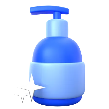 Gel hydroalcoolique  3D Icon