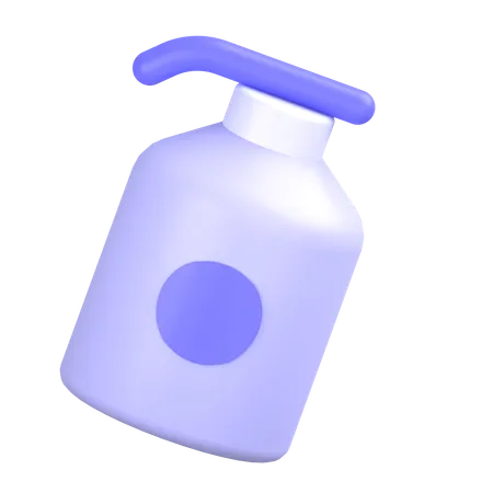 Desinfetante à base de álcool  3D Icon