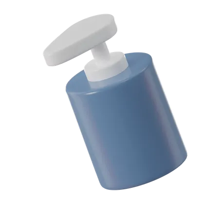 Spray De Alcool 3 D Solucao De Higiene Com Icone 3 D Para Protecao Medica 3D Icon