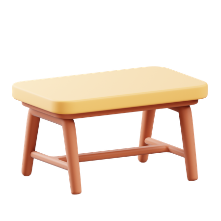 Desk  3D Icon