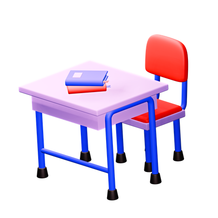 Desk  3D Icon