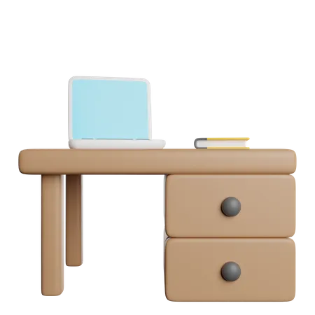 Desk  3D Icon