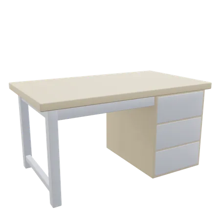 Desk  3D Icon