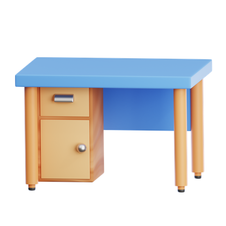 Desk  3D Icon