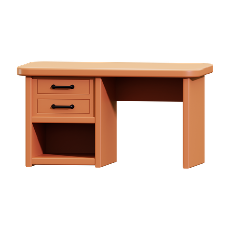 Desk  3D Icon