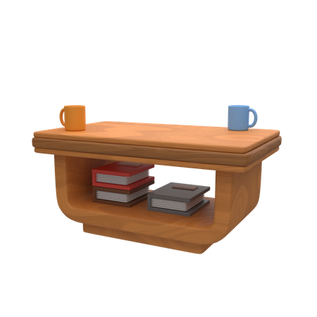 Desk 3D Icon