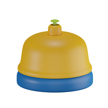 Desk Bell  3D Icon