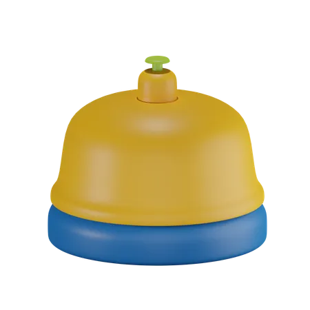 Desk Bell  3D Icon