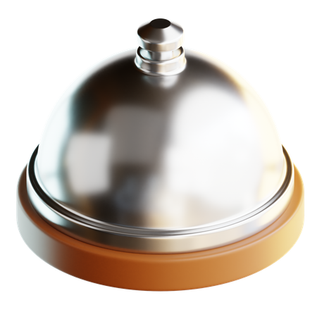 Desk Bell  3D Icon