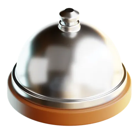 Desk Bell  3D Icon