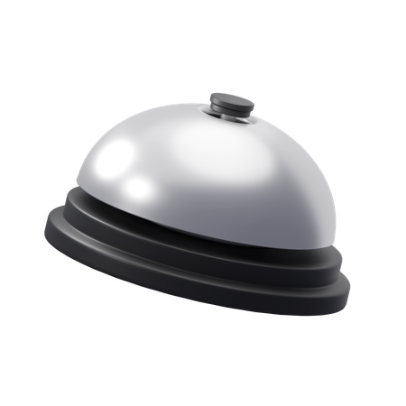 Desk Bell  3D Icon