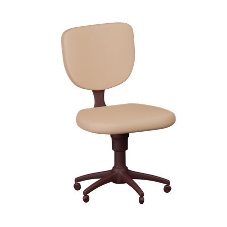 Desk chair  3D Icon