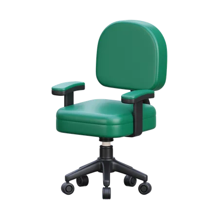 Desk Chair  3D Icon