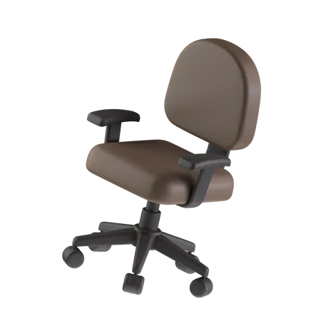 Desk Chair  3D Icon