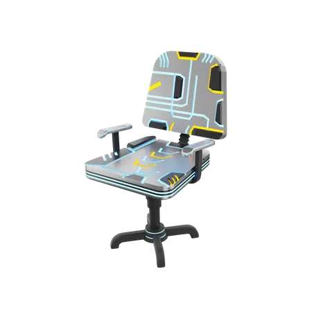 Desk Chair  3D Icon