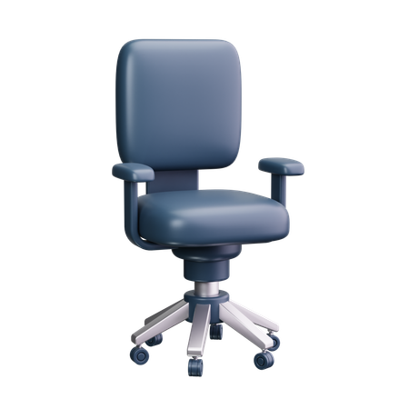 Desk Chair  3D Icon