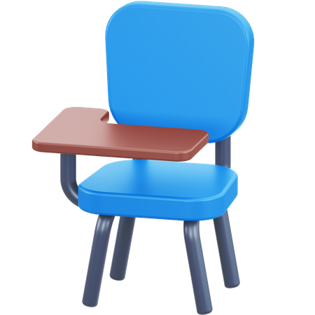 Desk Chair  3D Icon