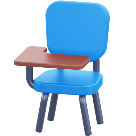 Desk Chair  3D Illustration