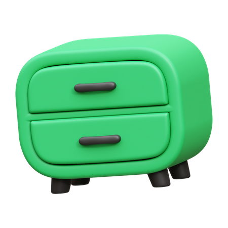 Desk Drawer  3D Icon