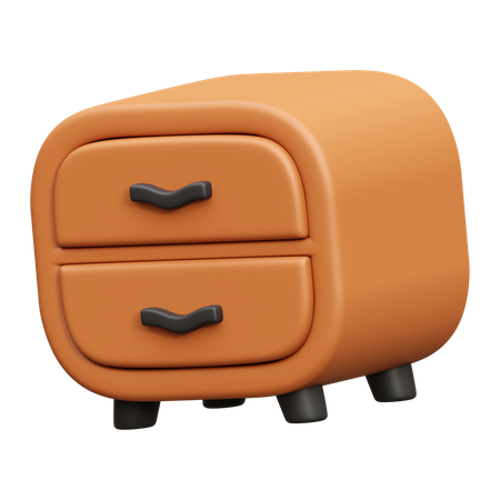 Desk Drawer  3D Icon